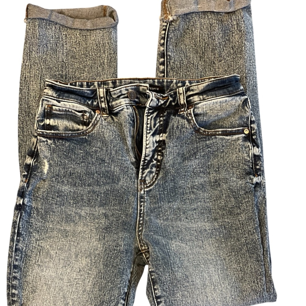 Boston proper denim blue Jean straight leg